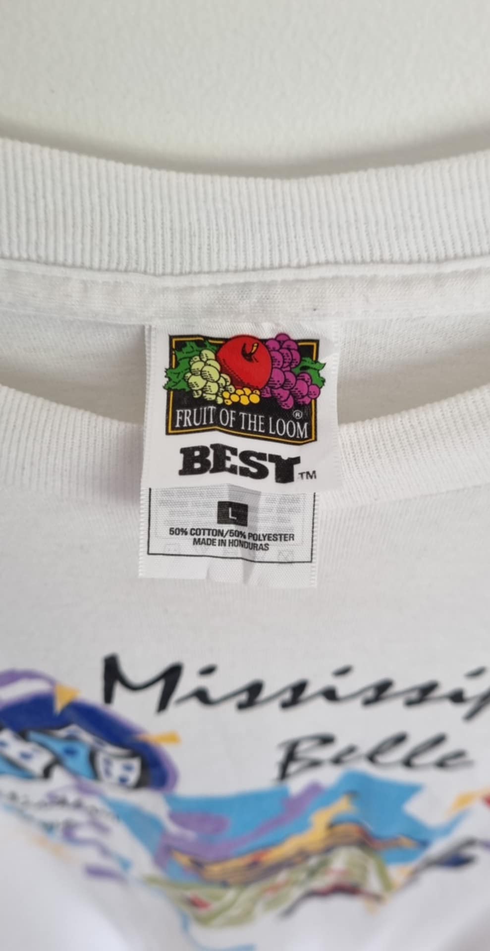 Vintage Fruit of the Loom T-Shirt, Size L