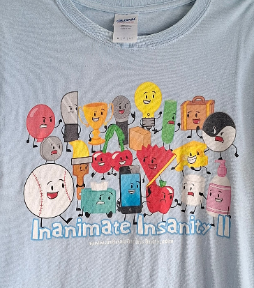 Inanimate Insanity Tee, Size S