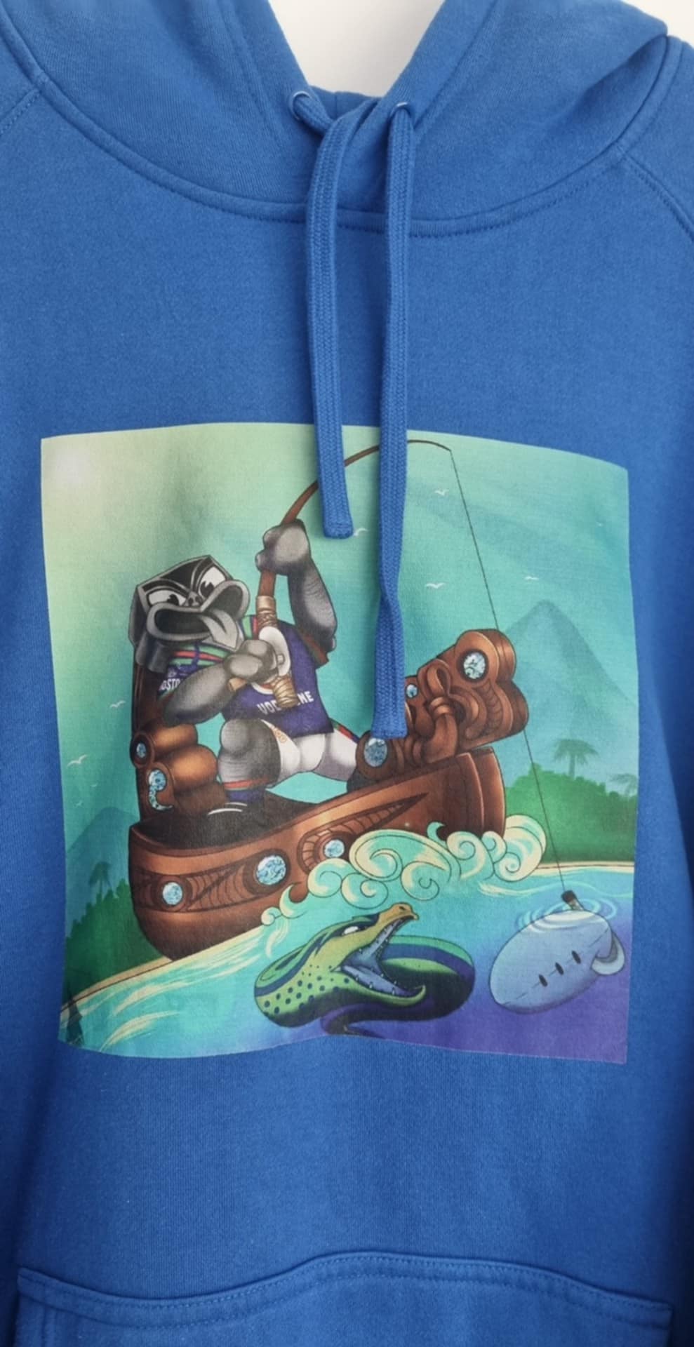 Custom Warriors Hoodie, Size XL