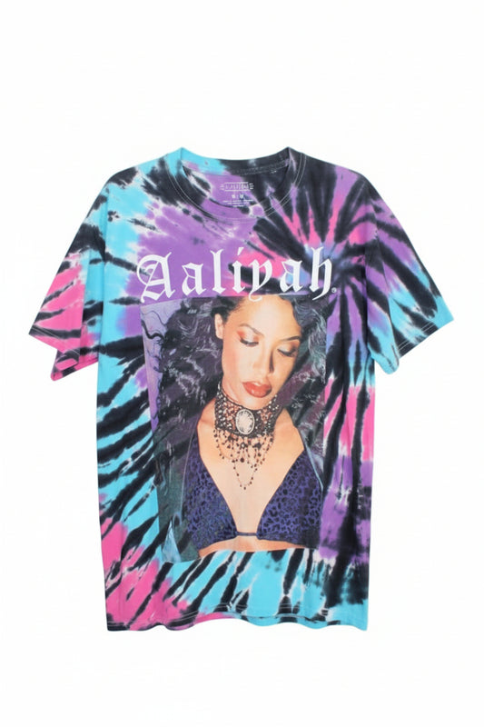 Aaliyah Tie Dye Tee, Size M