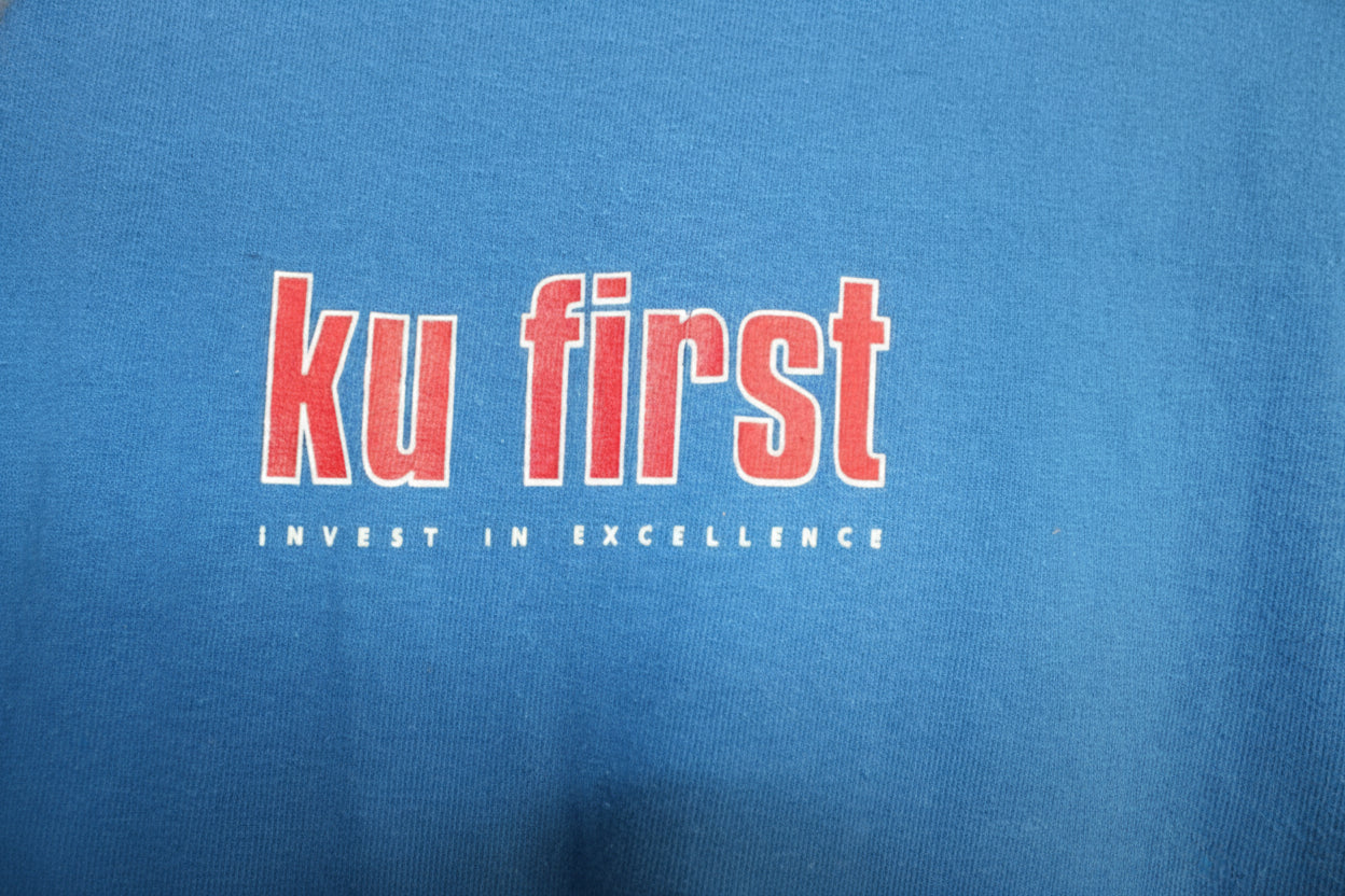 Kansas University Tee, Size XL