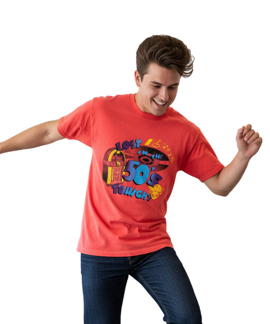 Vintage "Lost in the 50s Tonight" T-Shirt, Size XL