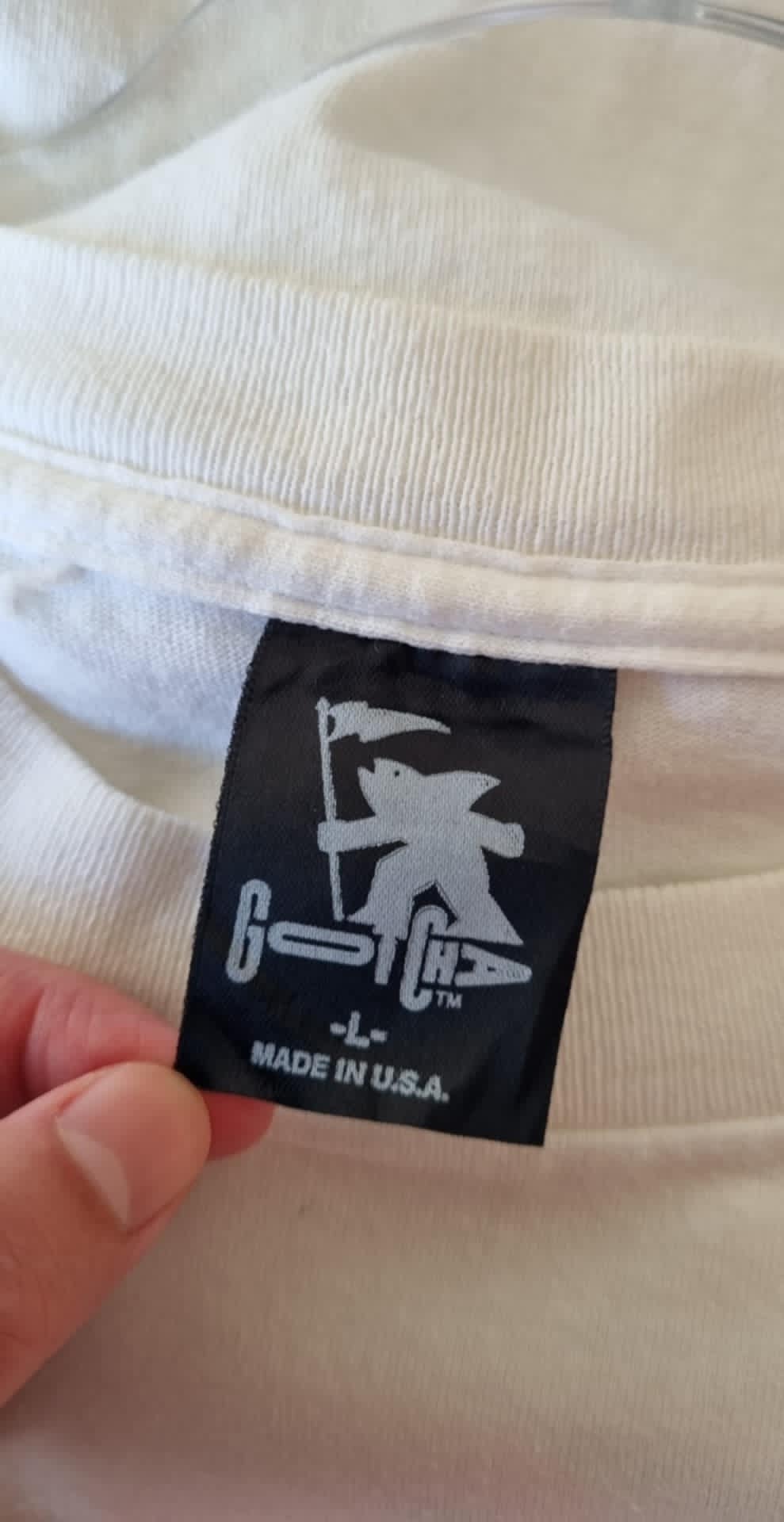 Rare Vintage (1990s) Gotcha T-Shirt, Size Large