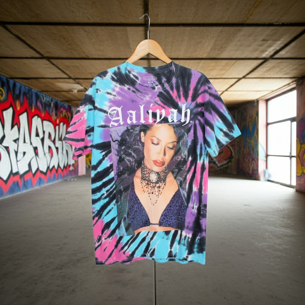 Aaliyah Tie Dye Tee, Size M