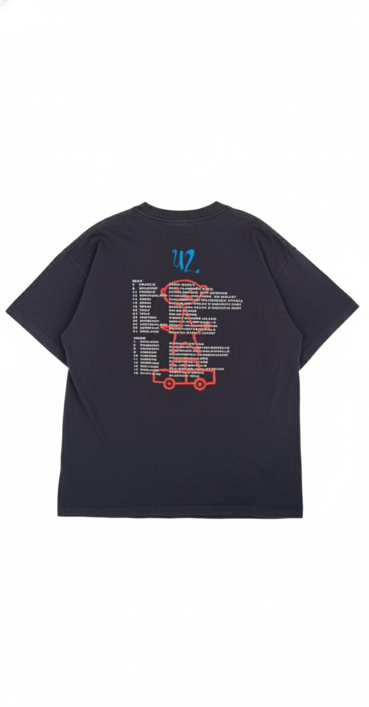 Vintage (1992) U2 Band T-Shirt, Size XL
