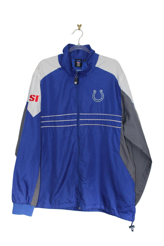NFL Indianapolis Colts Windbreaker Jacket - Size L