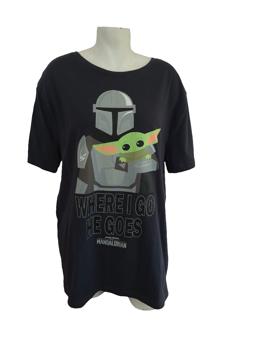Mandalorian Star Wars Tee, Size XL
