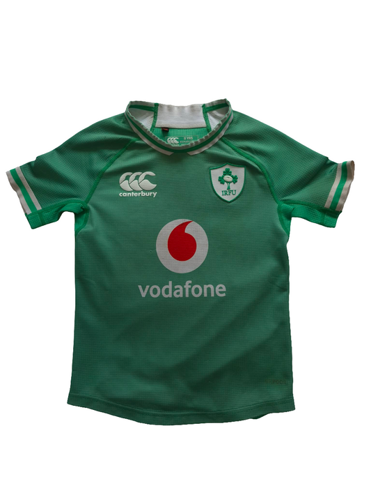 Kids IRFU Irish Rugby Football Union Set (Top & Shorts) Size 8
