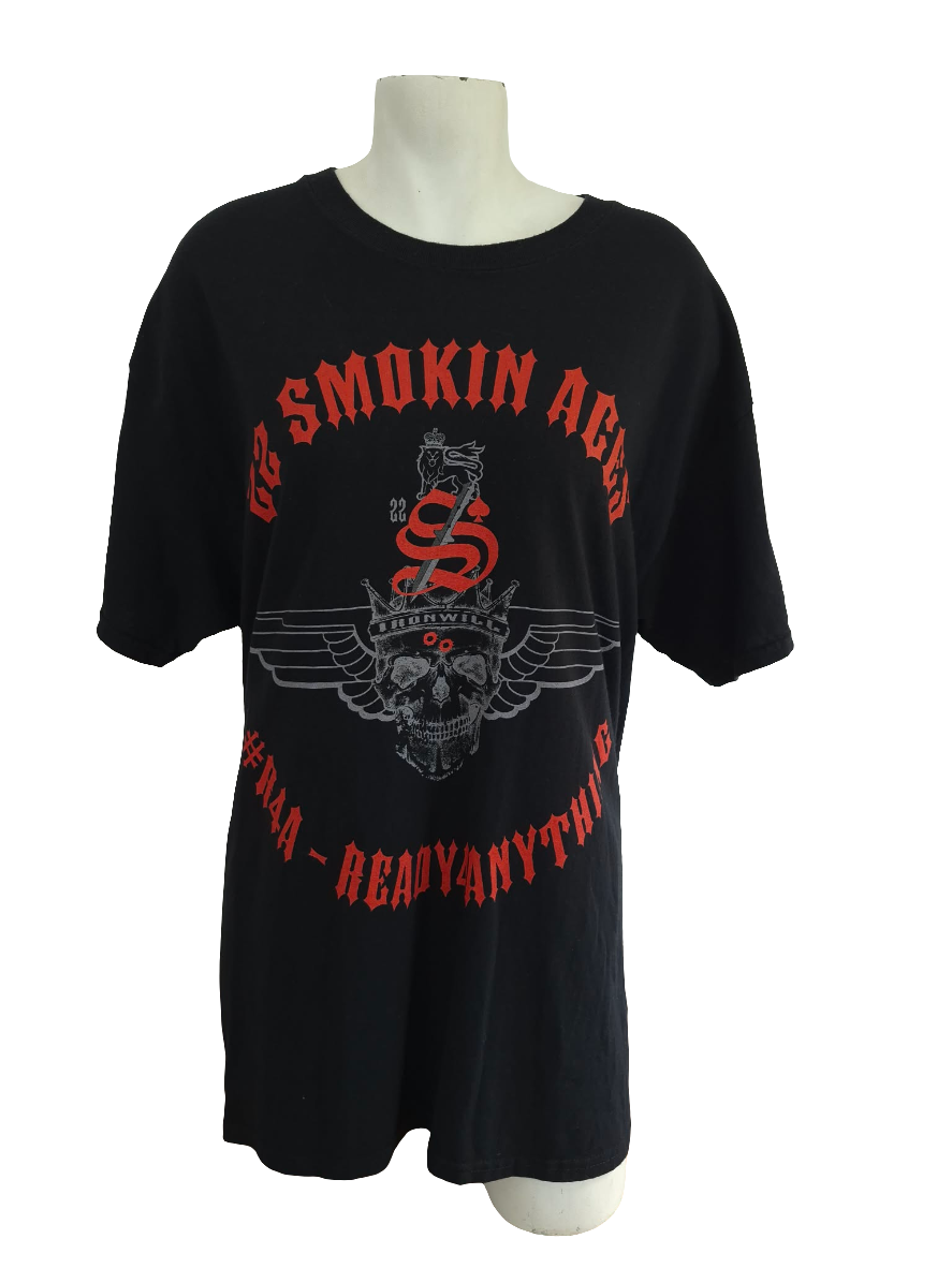Smoking Aces Tee, Size L