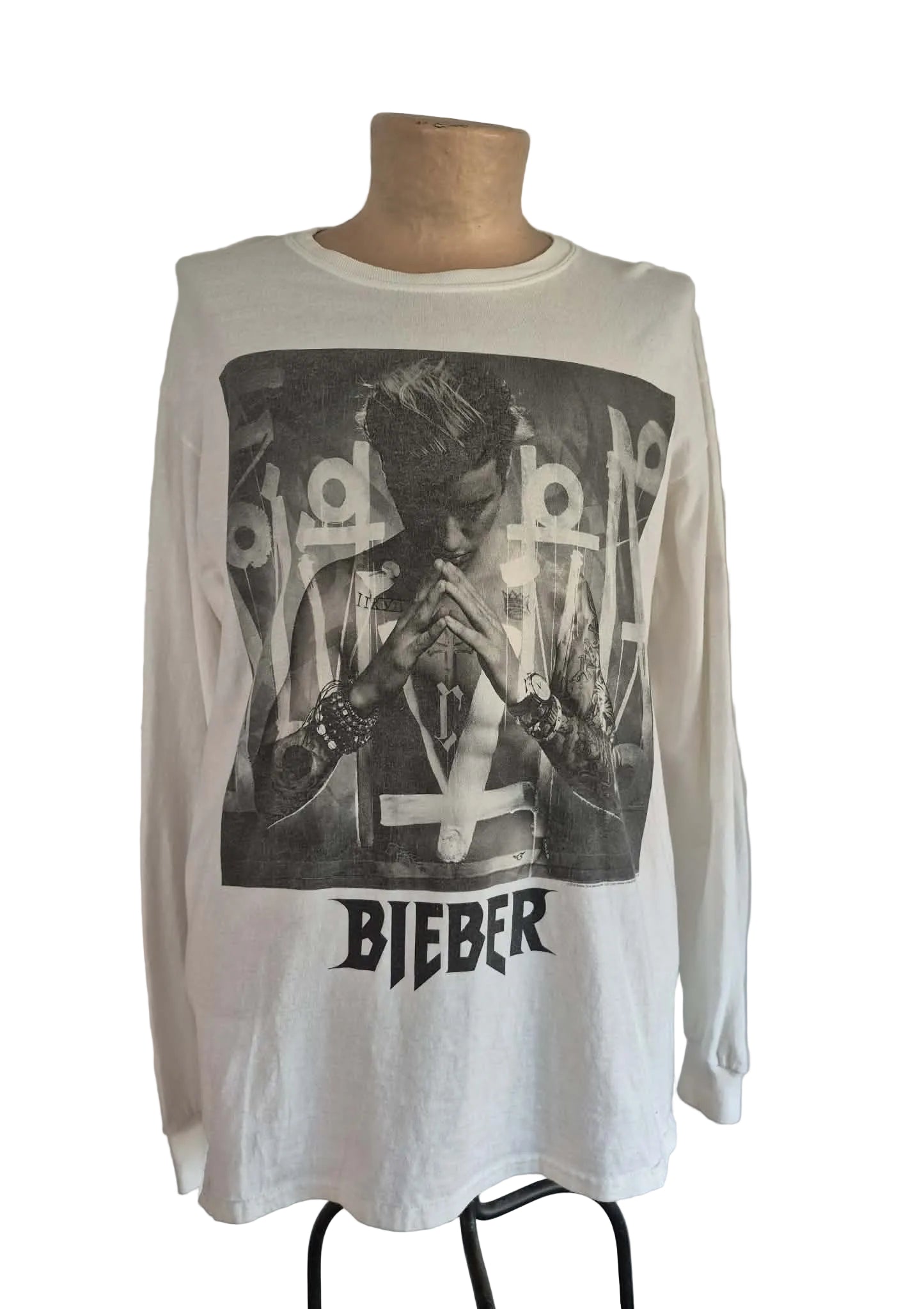 Bieber World Tour Tee, Size L