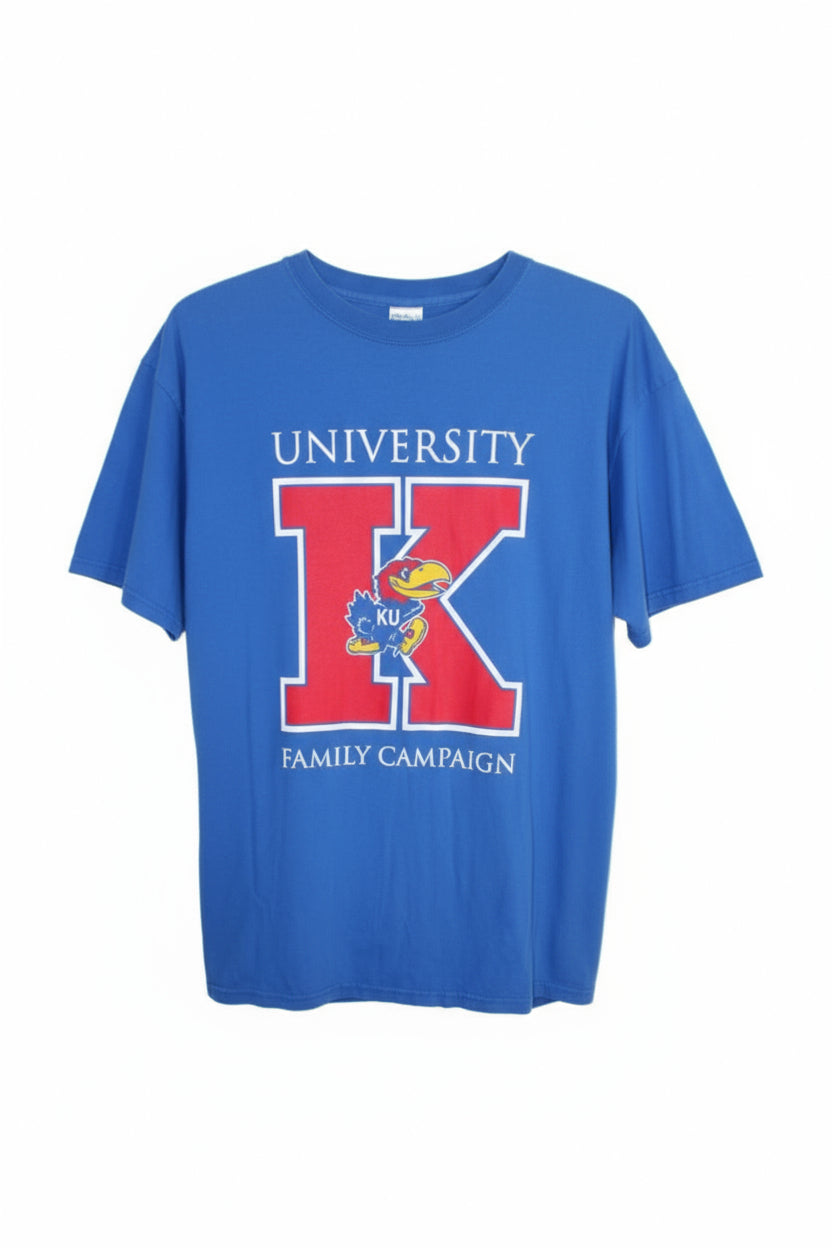 Kansas University Tee, Size XL