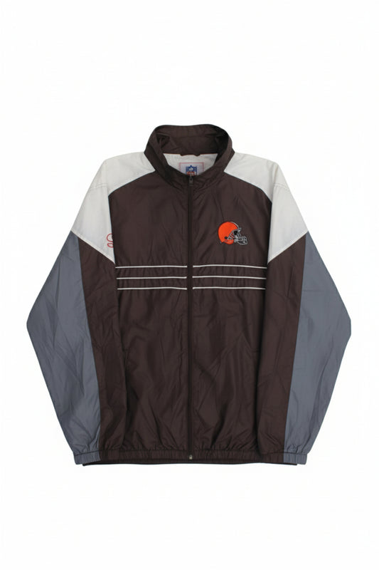 Vintage NFL Cleveland Browns Windbreaker, Size L
