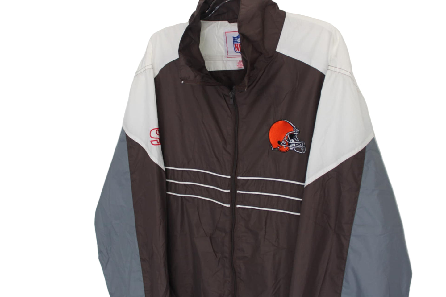 Vintage NFL Cleveland Browns Windbreaker, Size L