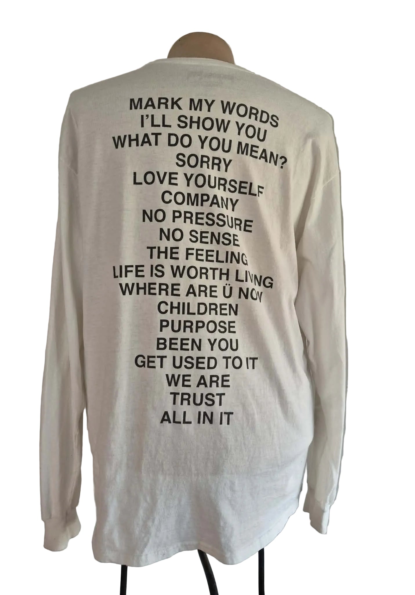 Bieber World Tour Tee, Size L