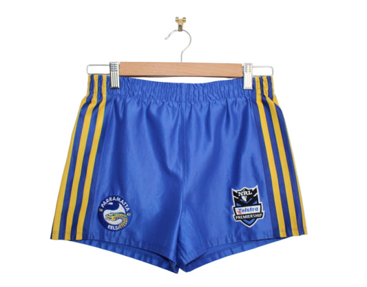 Kids NRL Shorts - Parramatta Eels, Size 12