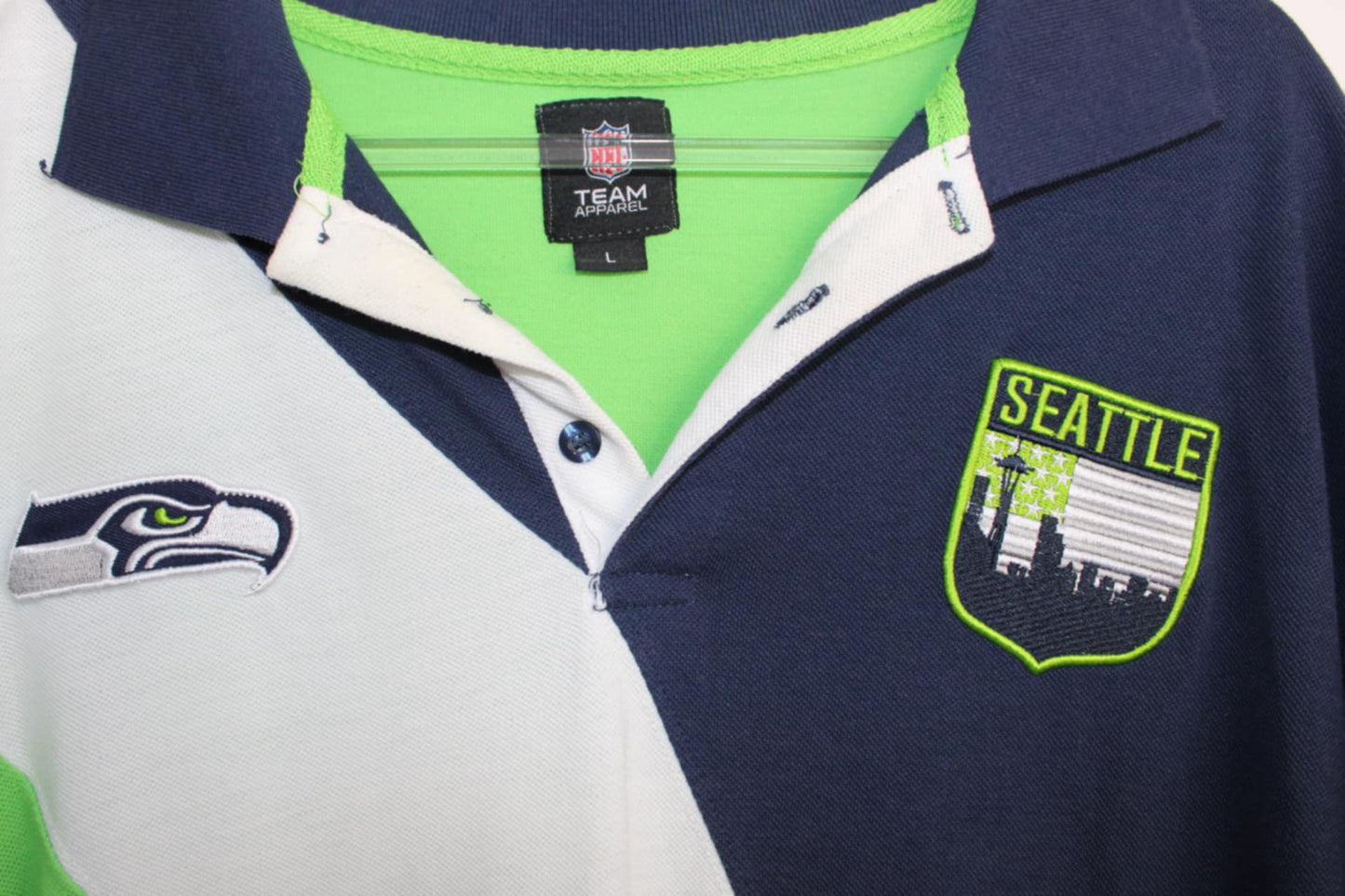 NFL Seattle Seahawks Polo, Size L