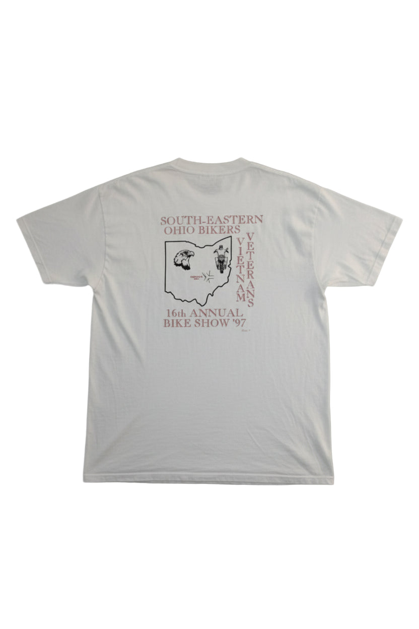 Vintage (1997) Vietnam Veteran Bikers Tee, Size XL
