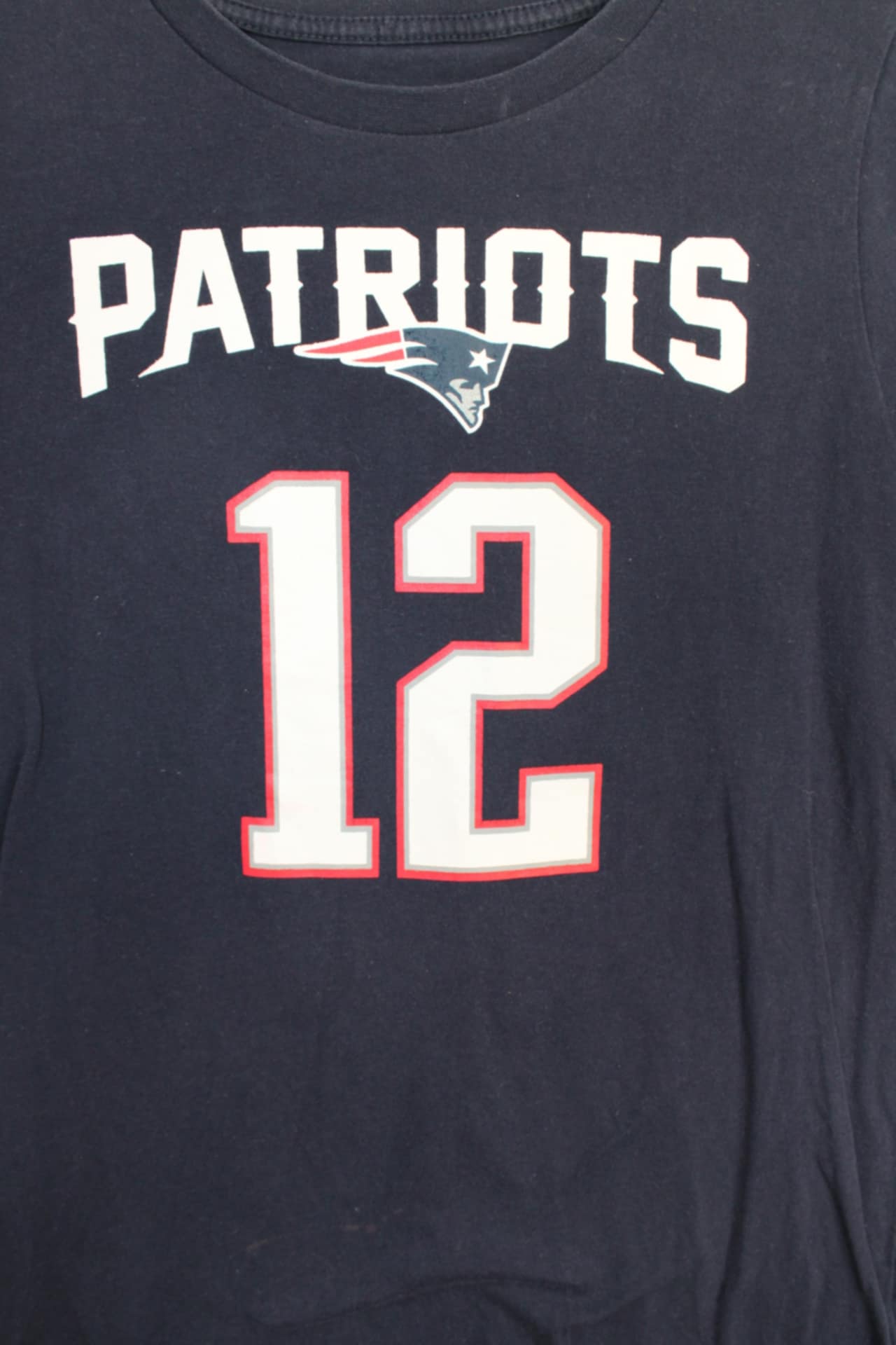 Kids NFL Patriots Tee (Brady), Size 14-16