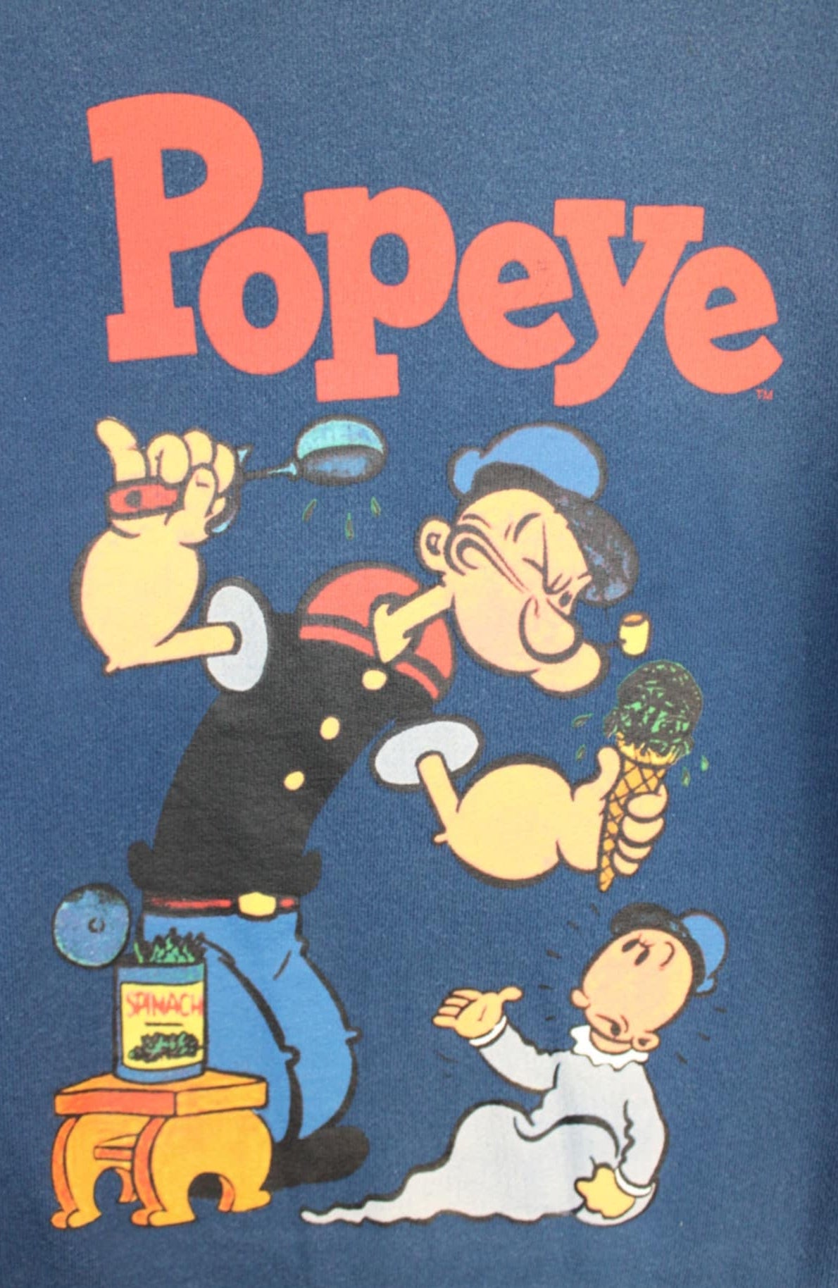 Uniqlo x Popeye the Sailor Man Top, Size S