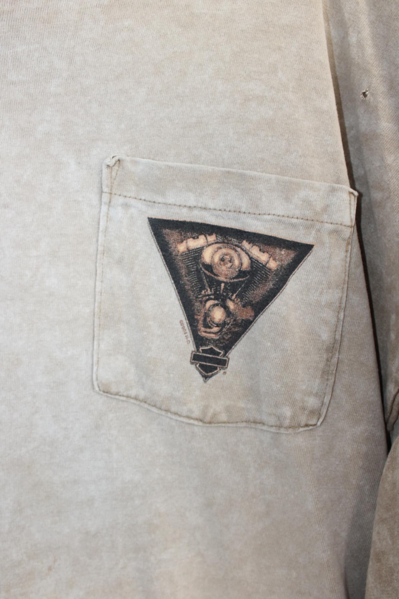 Rugged Bud's Harley Davidson Tee (Vintage), Size XXL