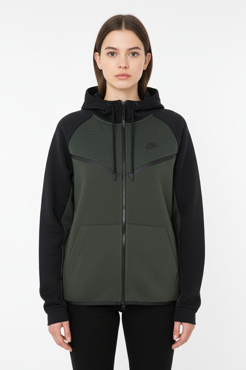 Green Nike Hoodie, Size XL
