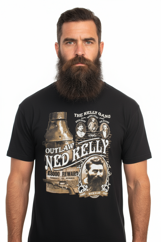 Ned Kelly Tee, Size L (18)