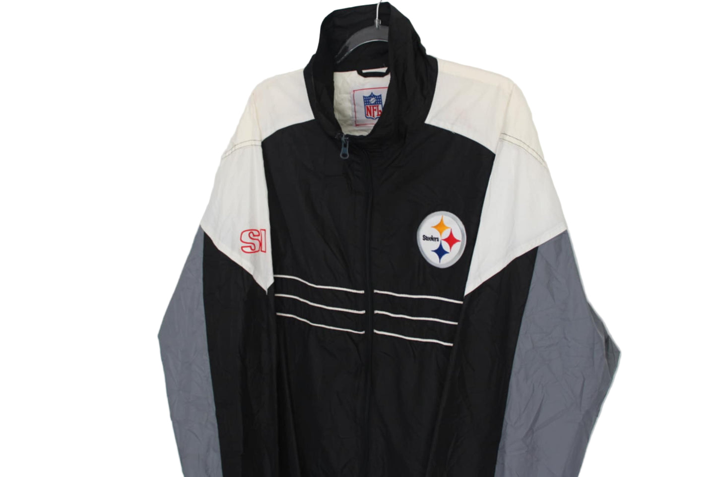 NFL Pittsburgh Steelers Windbreaker, Size L