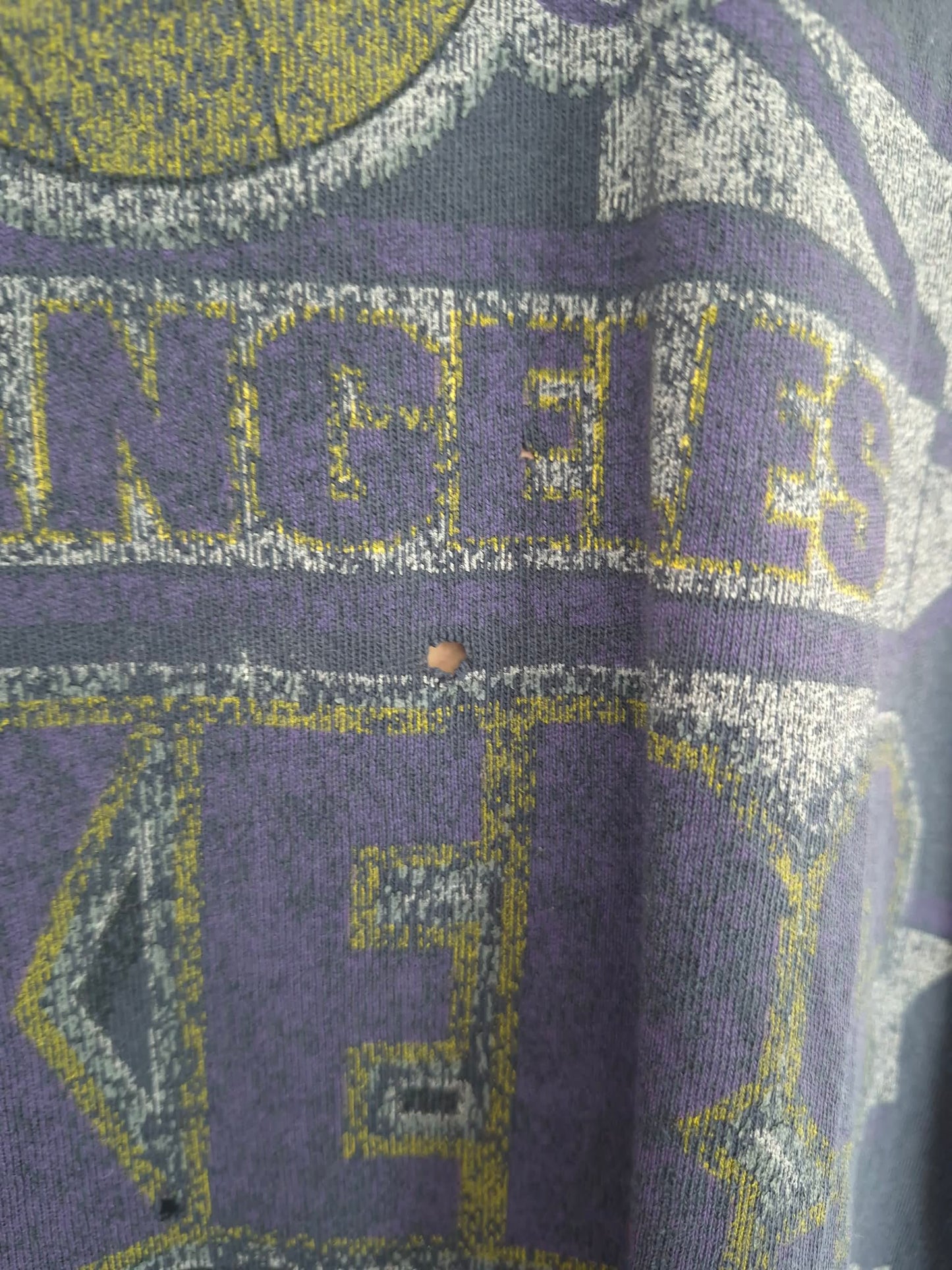 Faded Mitchell & Ness LA Lakers Tee, Size 2XL