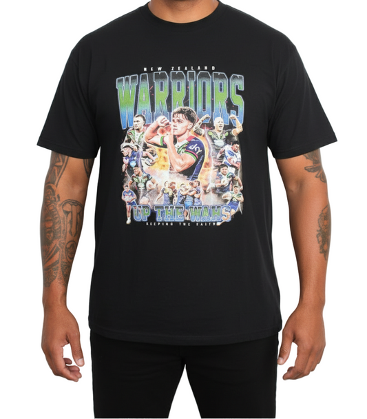 Warriors Tee, Size XL