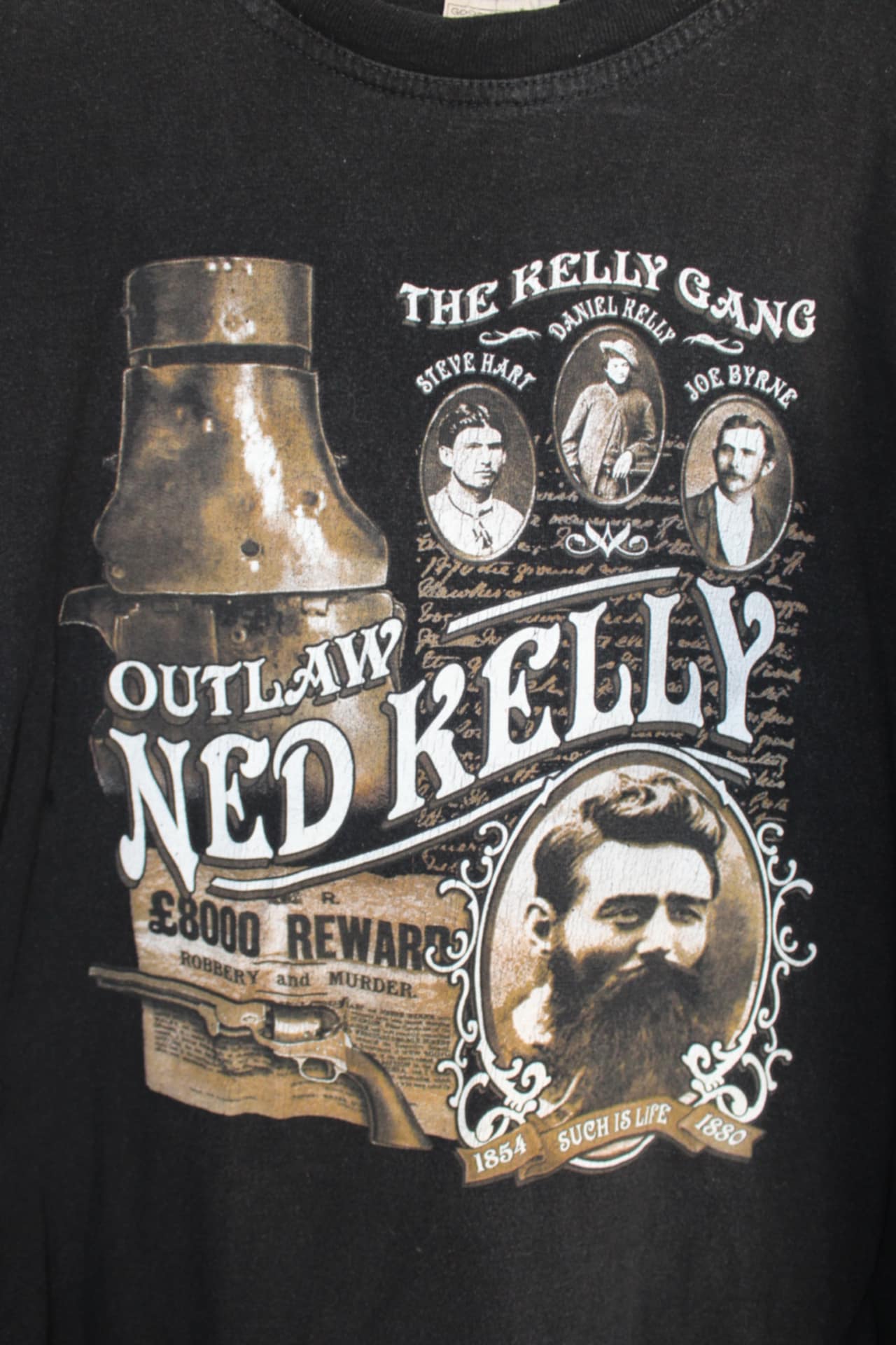 Ned Kelly Tee, Size L (18)