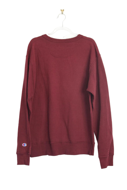 Burgundy Champion Hoodie, Size M