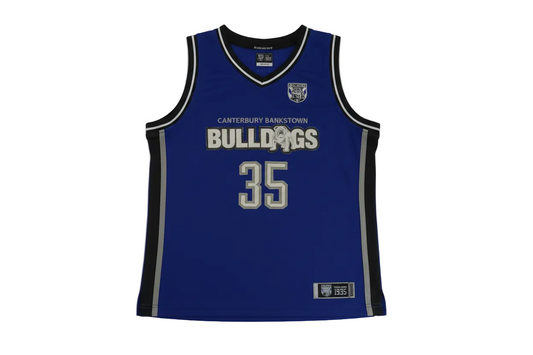 Kids NRL Singlet - Canterbury Bankstown Bulldogs, Size 12