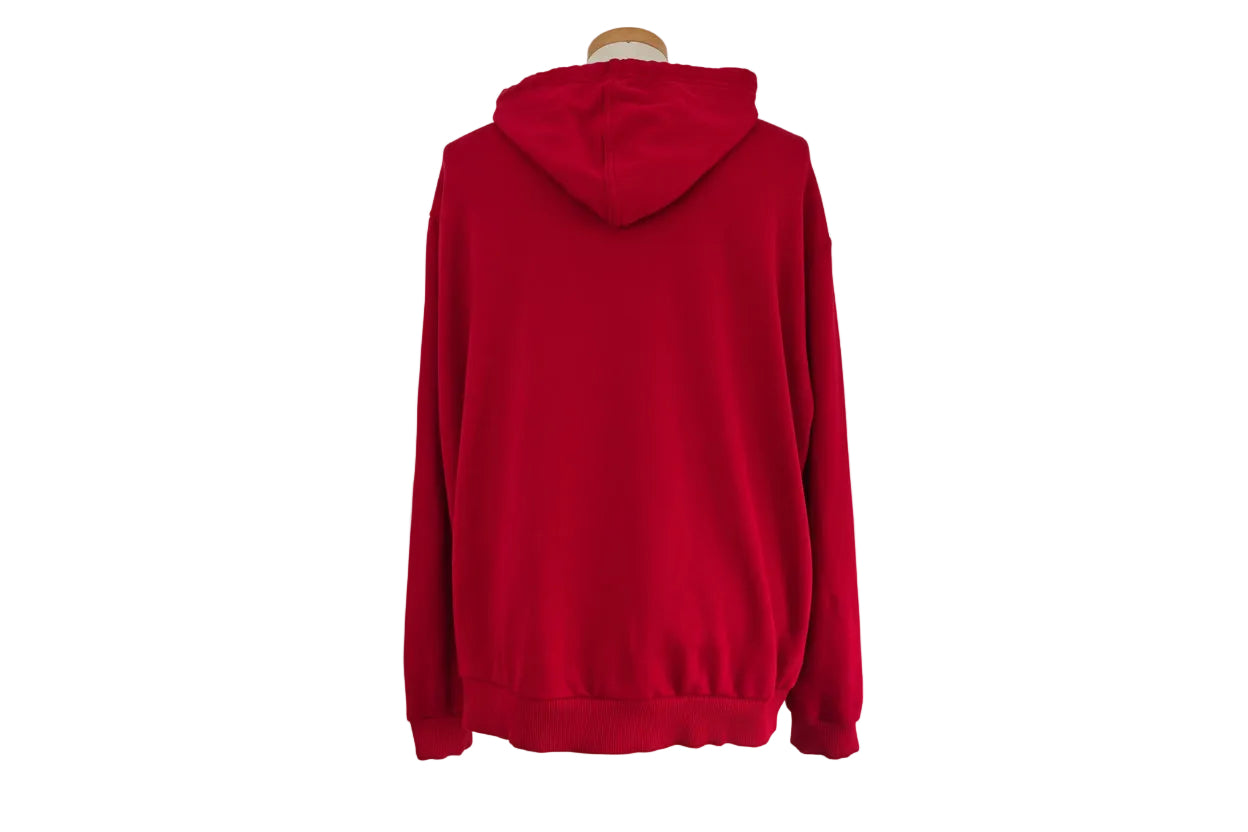 Red Calvin Klein Hoodie, Size XL