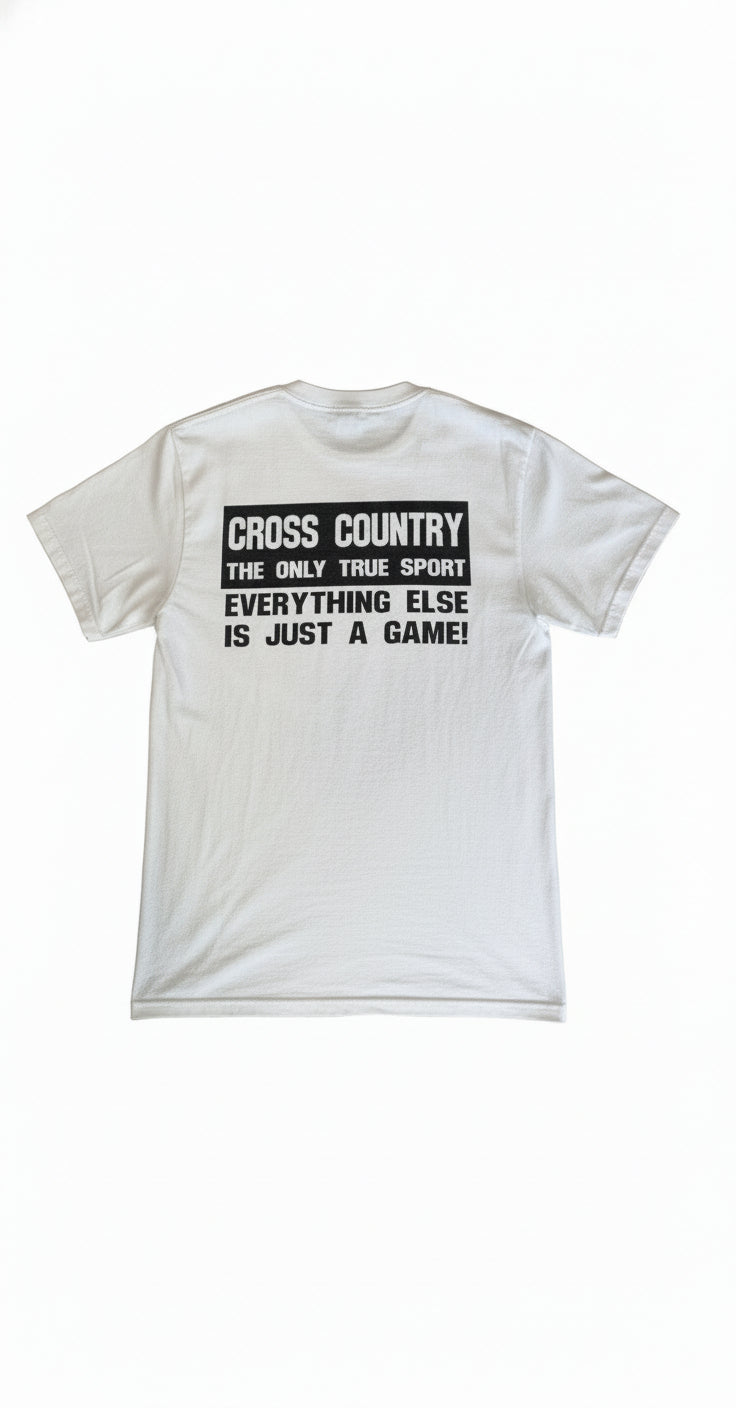 Vintage Fruit of the Loom Cross Country Tee, Size Small