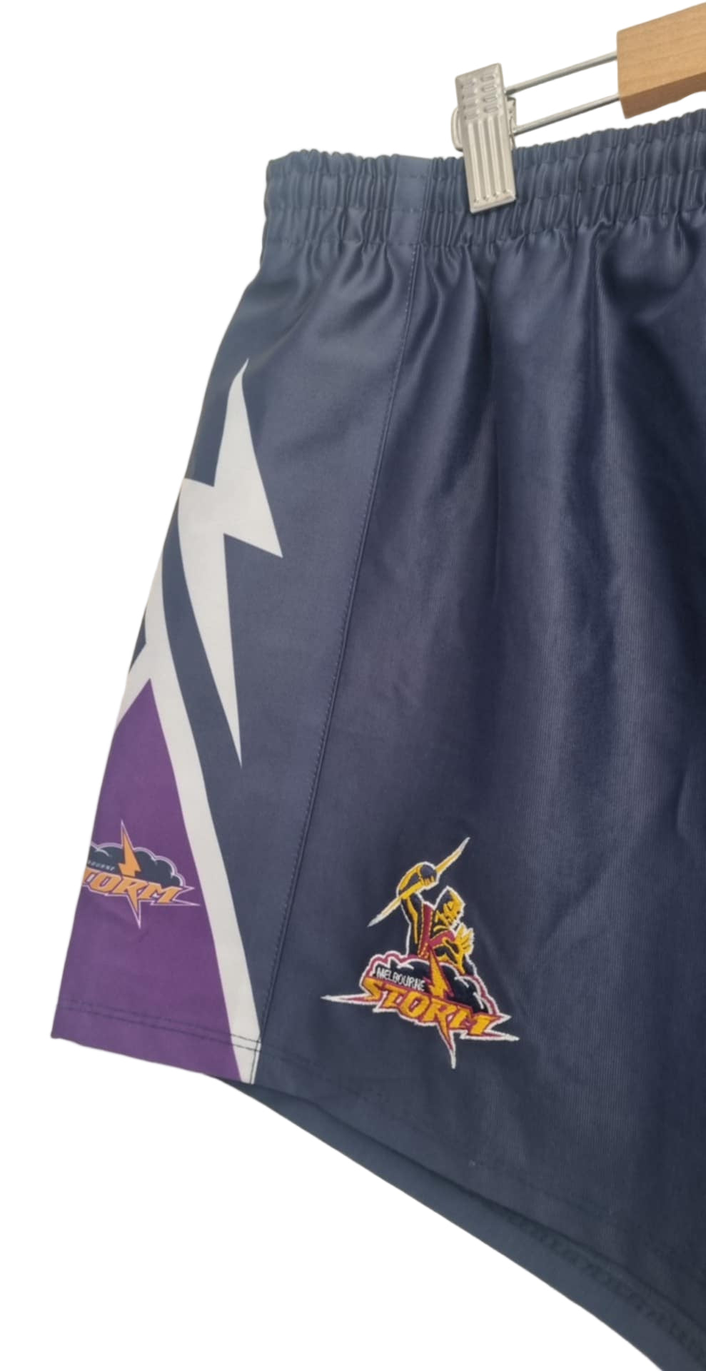 Melbourne Storm NRL Shorts, Size XXL