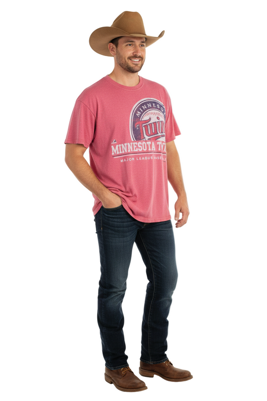 Minnesota Twins Baseball Tee, Size L