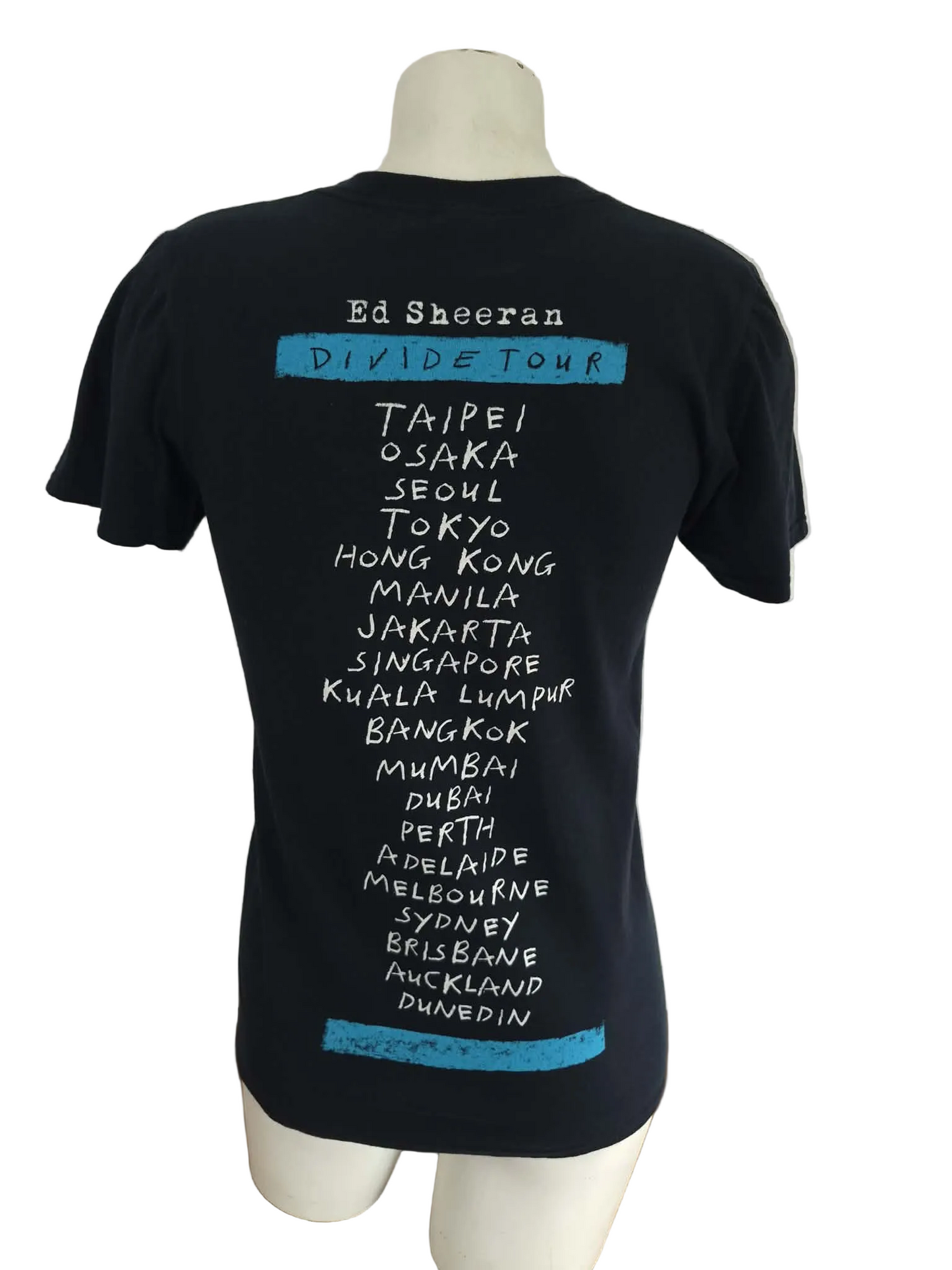 Ed Sheeran Divide Tour Tee, Size XS