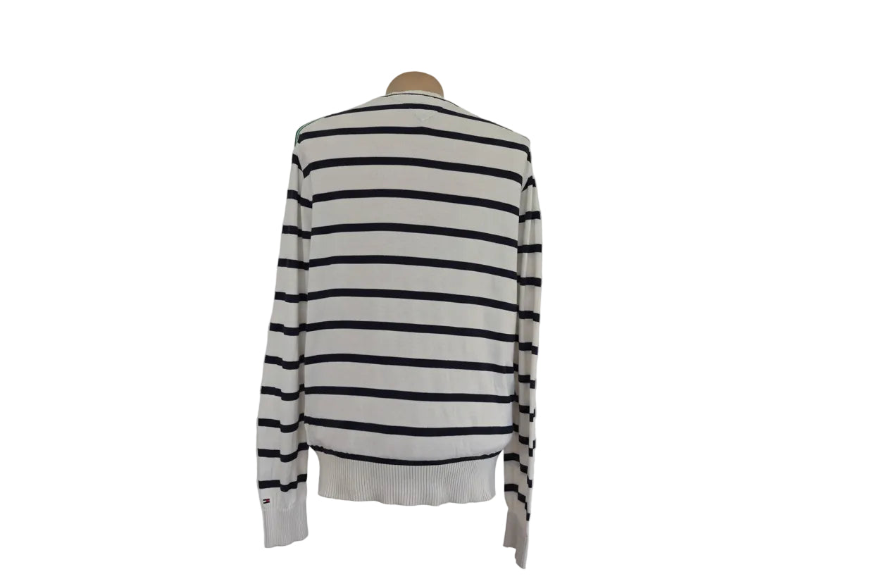 Striped Tommy Hilfiger Jumper, Size L