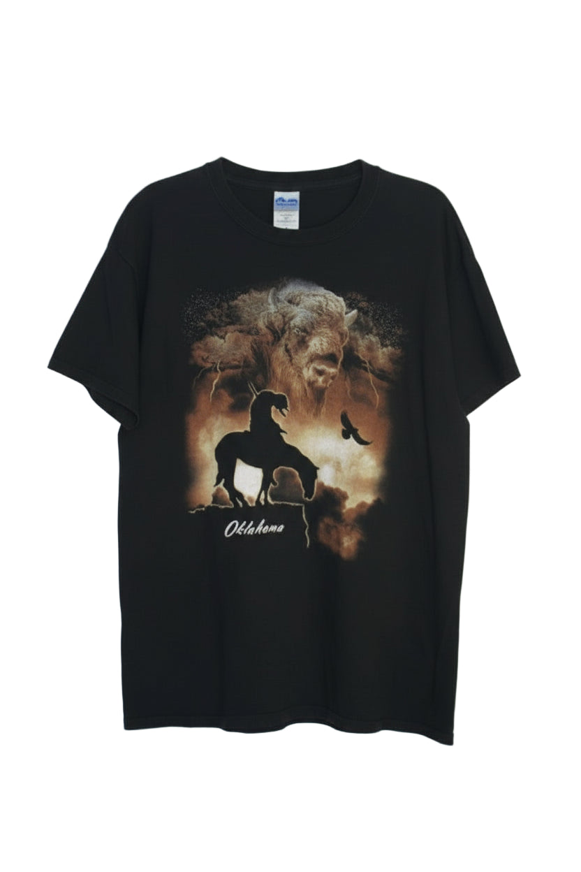 Vintage Bison / Oklahoma Tee, Size M