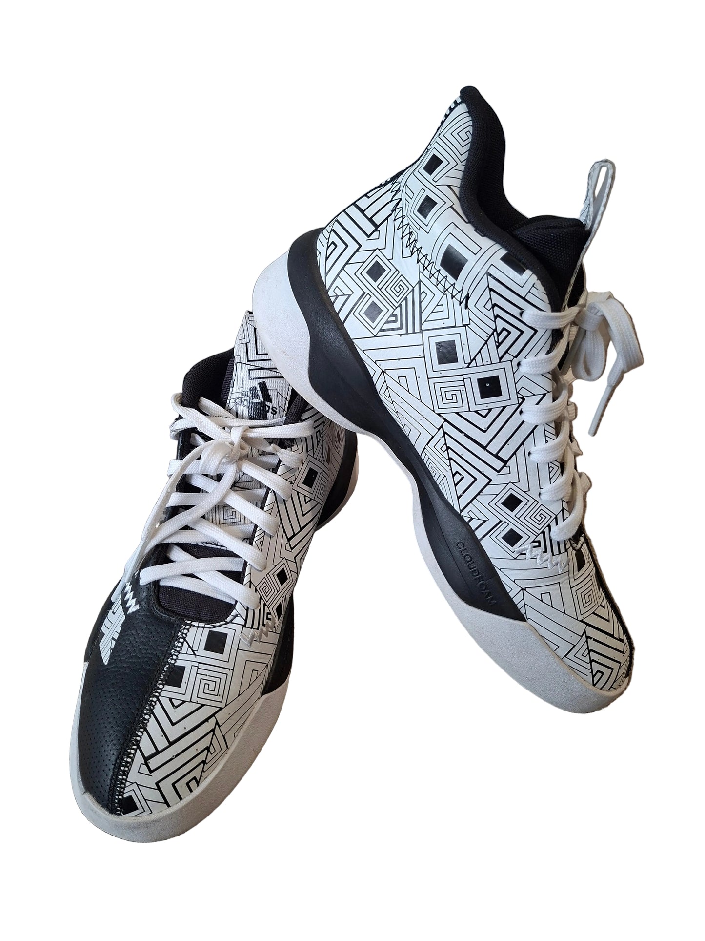 Adidas Basketball Shoes, Size 8.5 / 42
