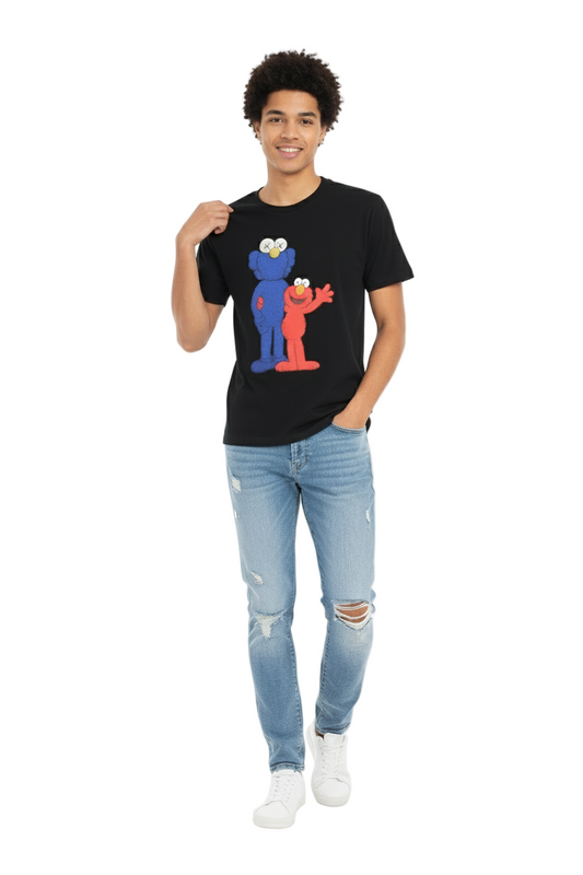 KAWS x Uniqlo x Sesame Street BFF Elmo Tee, Size S