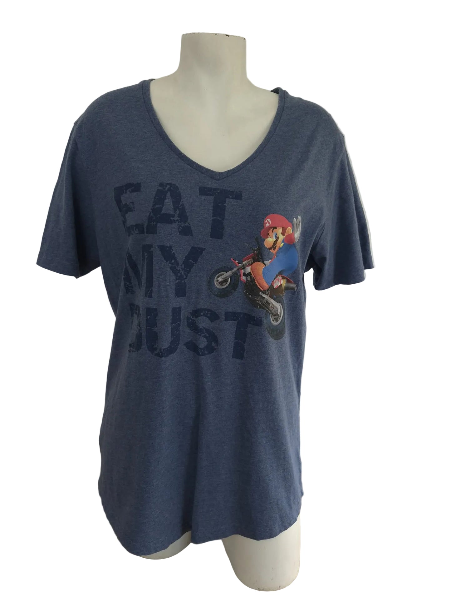 Mario "Eat My Dust" Tee, Women's Size M