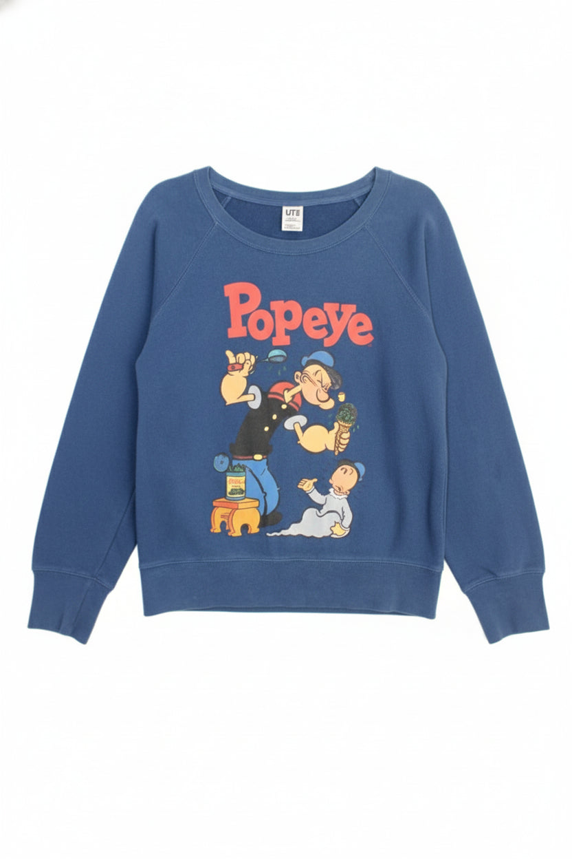 Uniqlo x Popeye the Sailor Man Top, Size S