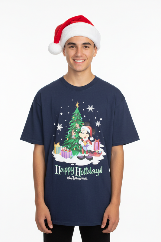 Vintage Disney Christmas Tee, Size XL